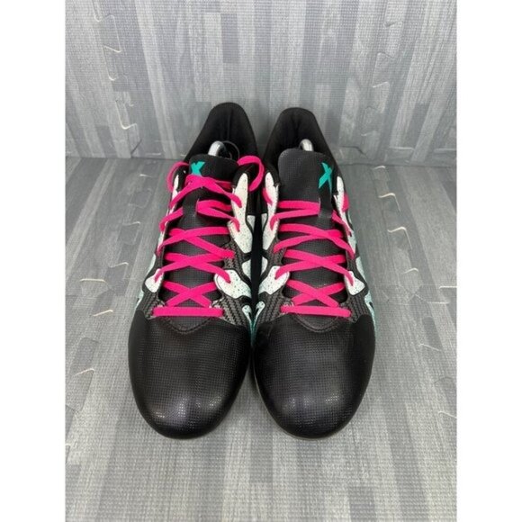 Adidas X 15.4 FG Soccer Cleats Men Size 12 Black Blue main image 8